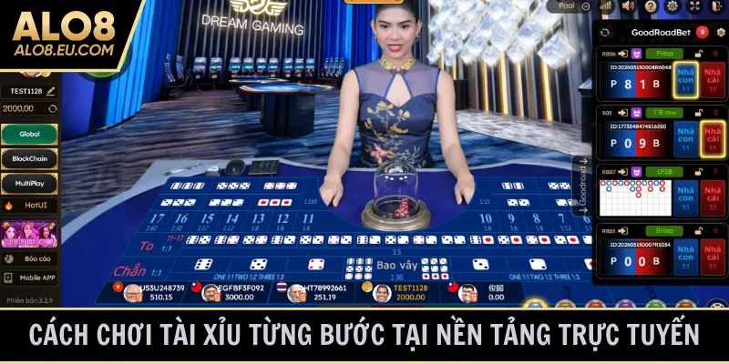 Cách chơi tài xỉu từng bước tại nền tảng trực tuyến